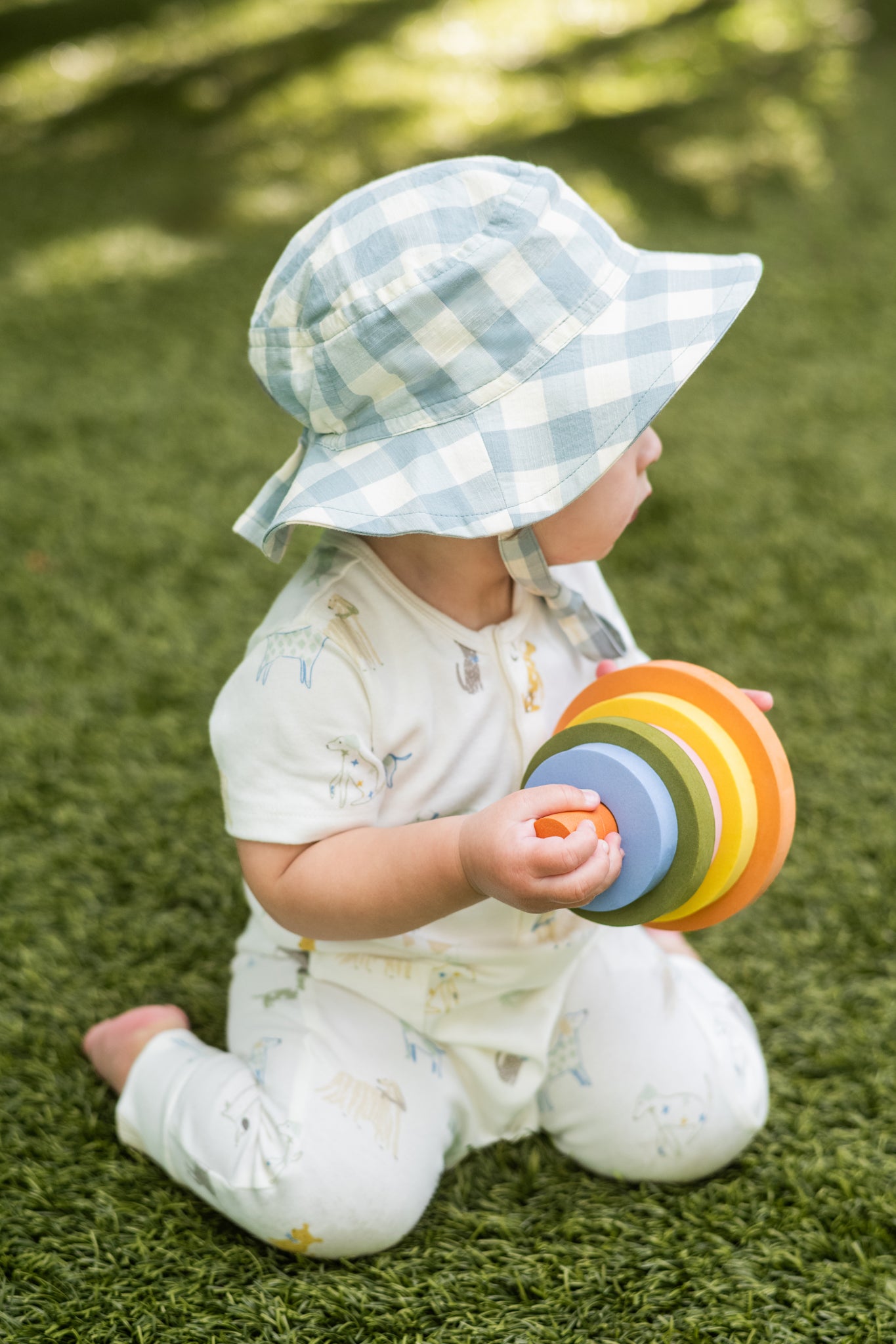 Checkmate Bucket Hat - Pond