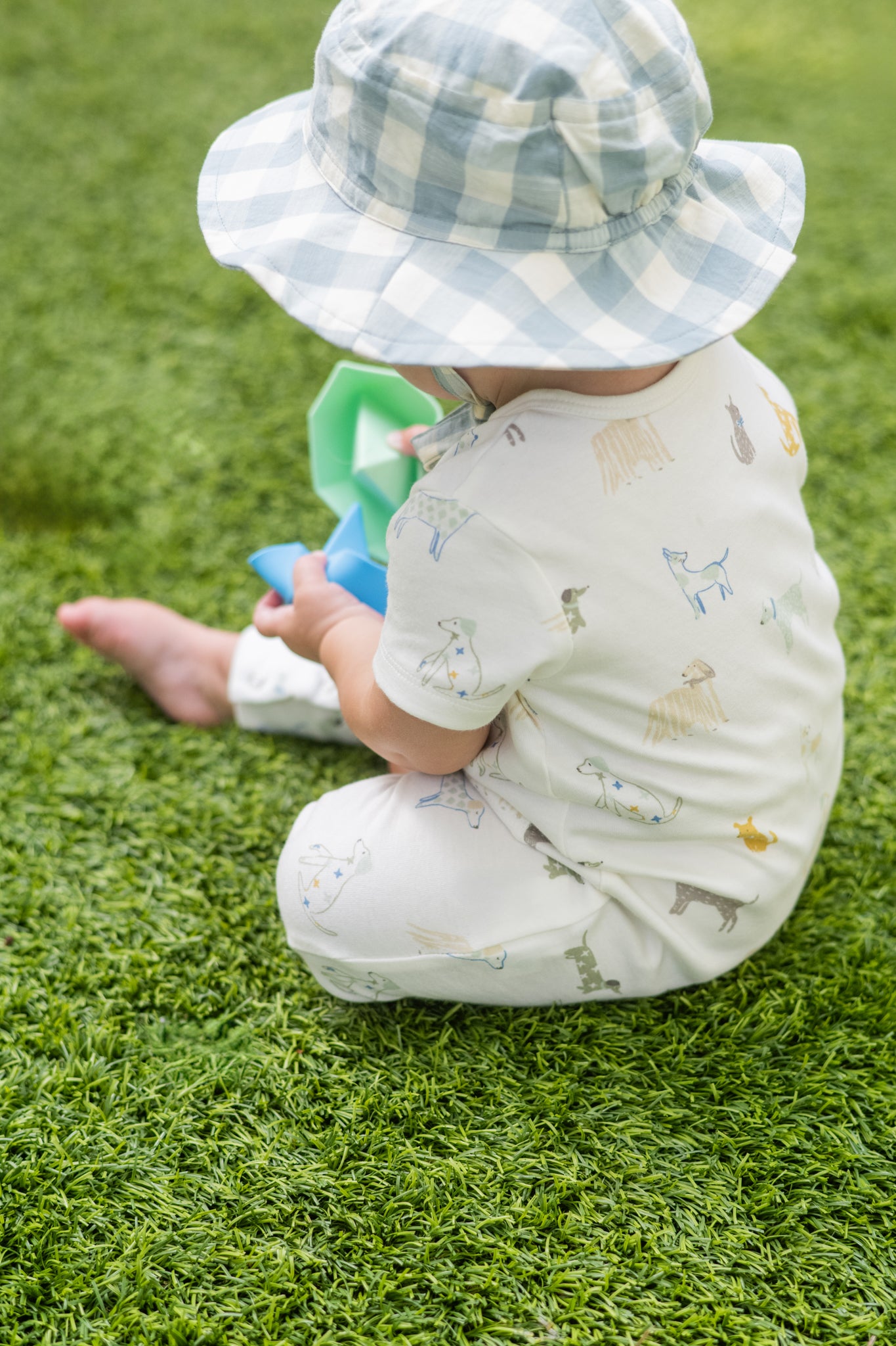 Checkmate Bucket Hat - Pond