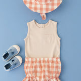 Checkmate Bucket Hat - Melon