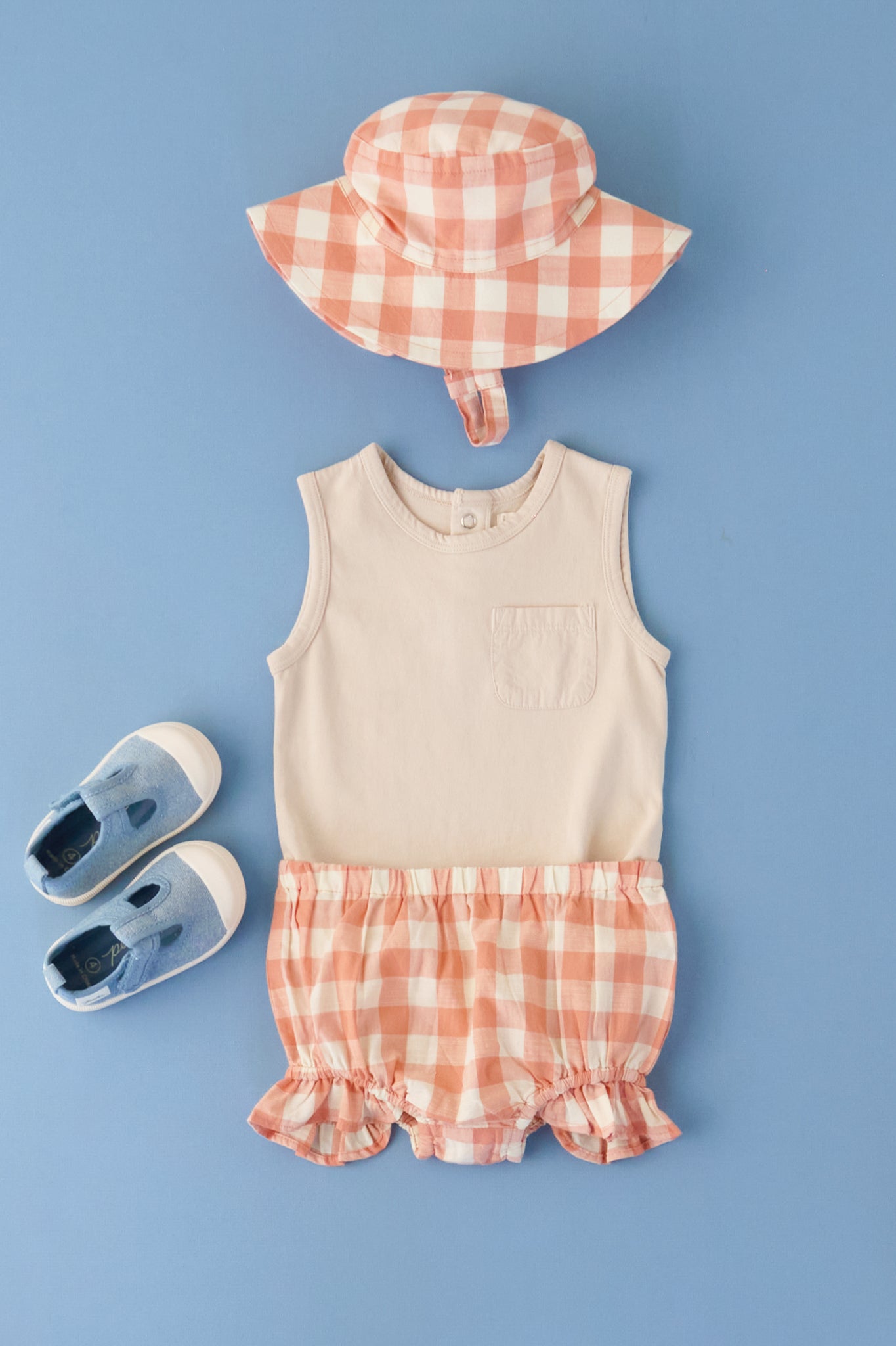 Checkmate Bucket Hat - Melon