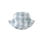 Pehr-Checkmate Kids Bucket Hat - Checkmate Pond-1