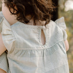 Pehr-Ruffle Dress-Coastal Stripe Lagoon-5