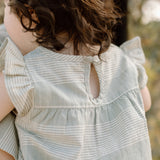 Pehr-Ruffle Dress-Coastal Stripe Lagoon-5
