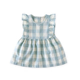 Pehr-Checkmate Flutter Dress-Checkmate Pond-1