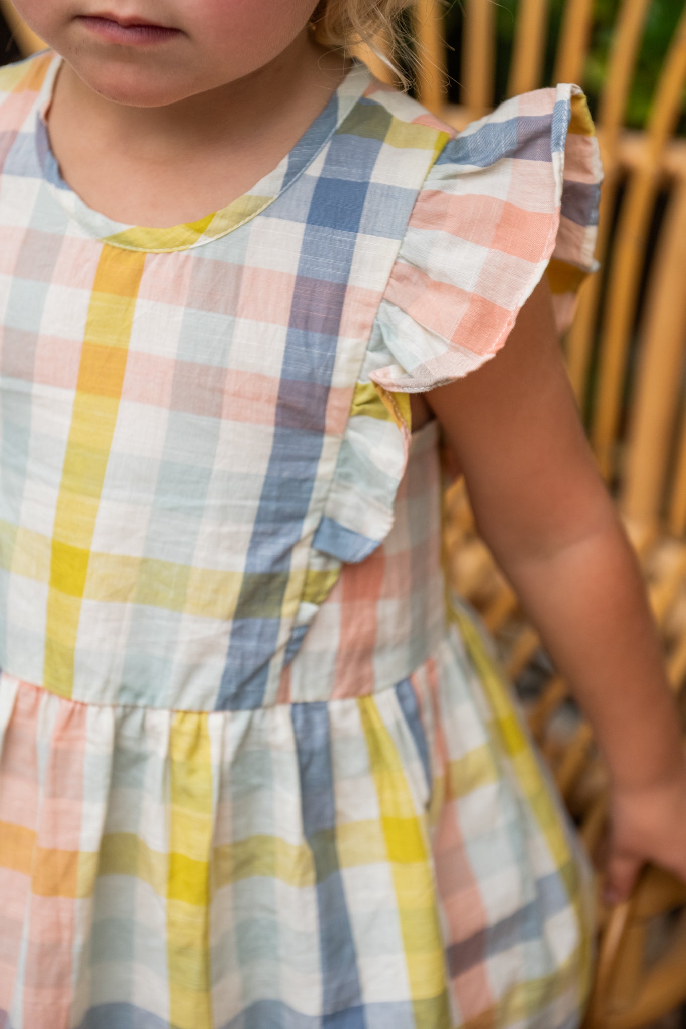 Checkmate Flutter Dress - Picnic