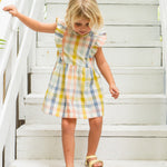 Checkmate Flutter Dress - Picnic