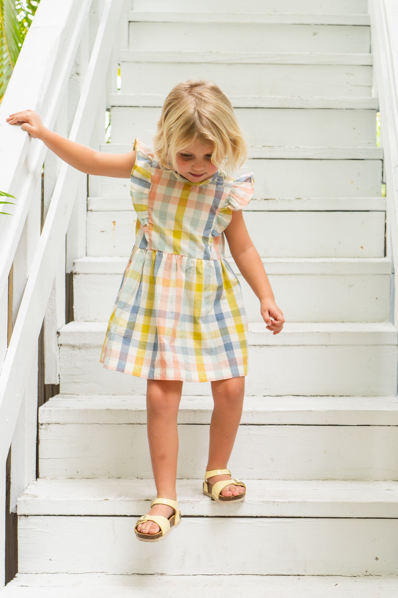 Checkmate Flutter Dress - Picnic