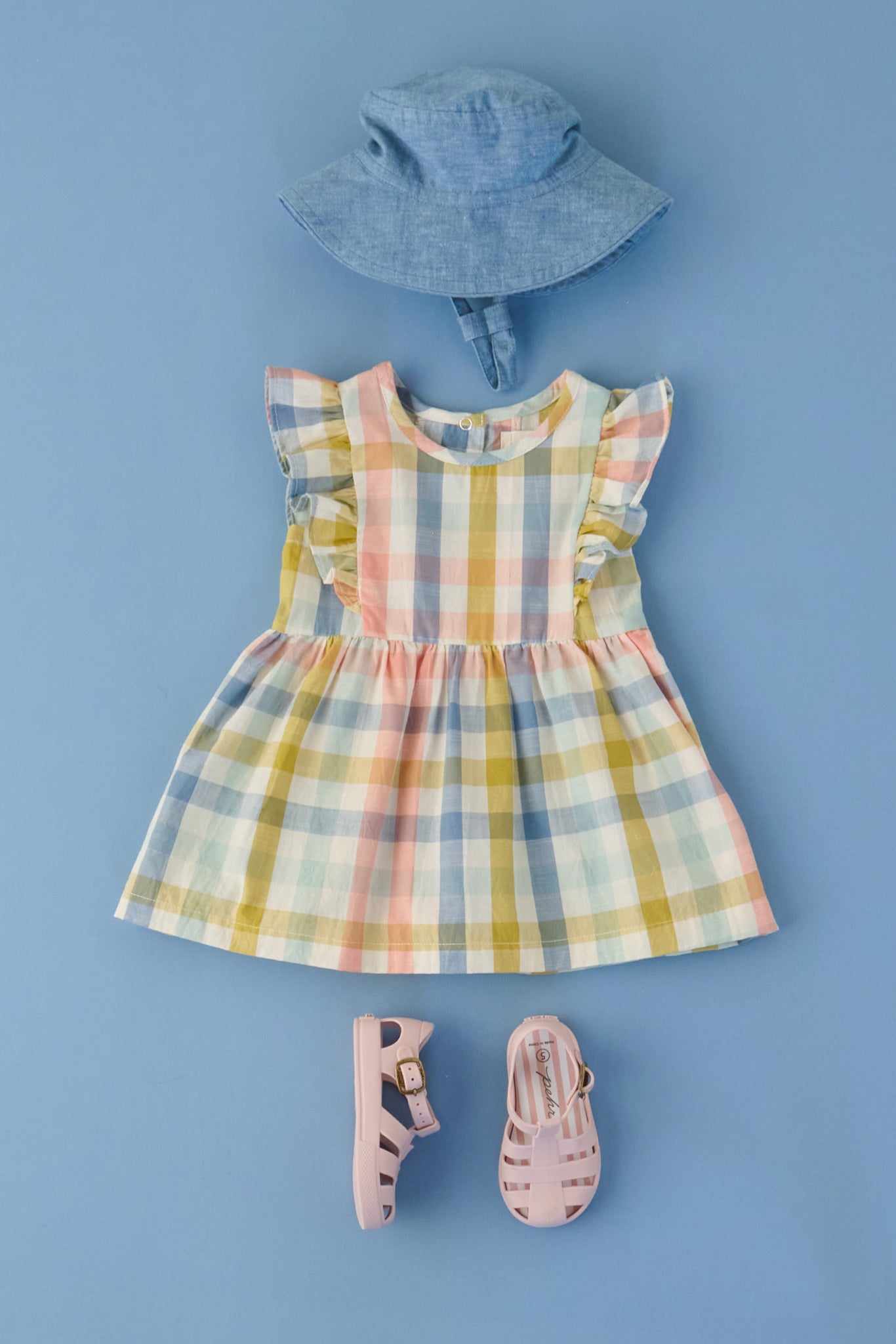 Checkmate Flutter Dress - Picnic