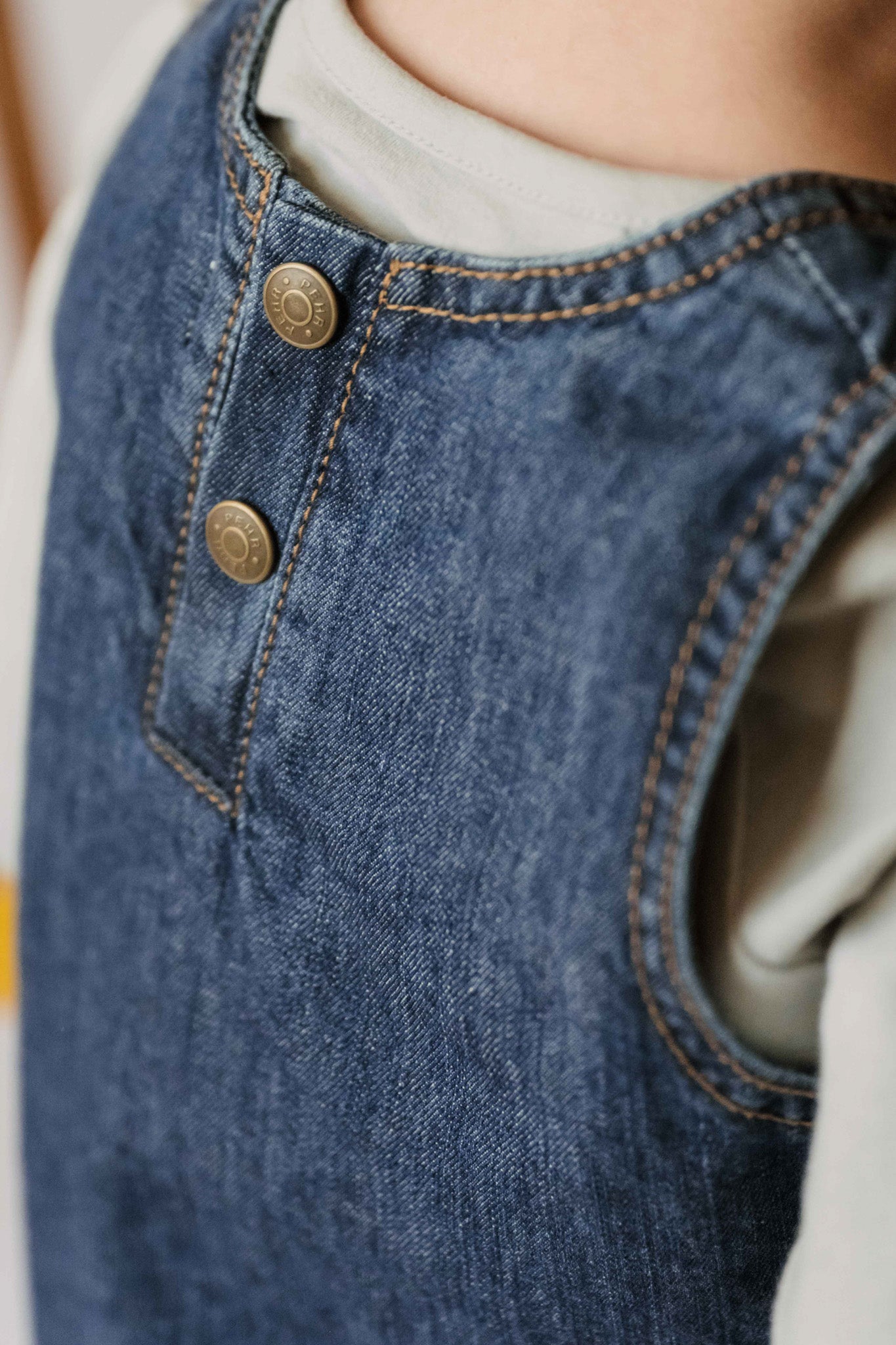 Pehr-Denim Shift Dress-Vintage Wash-3