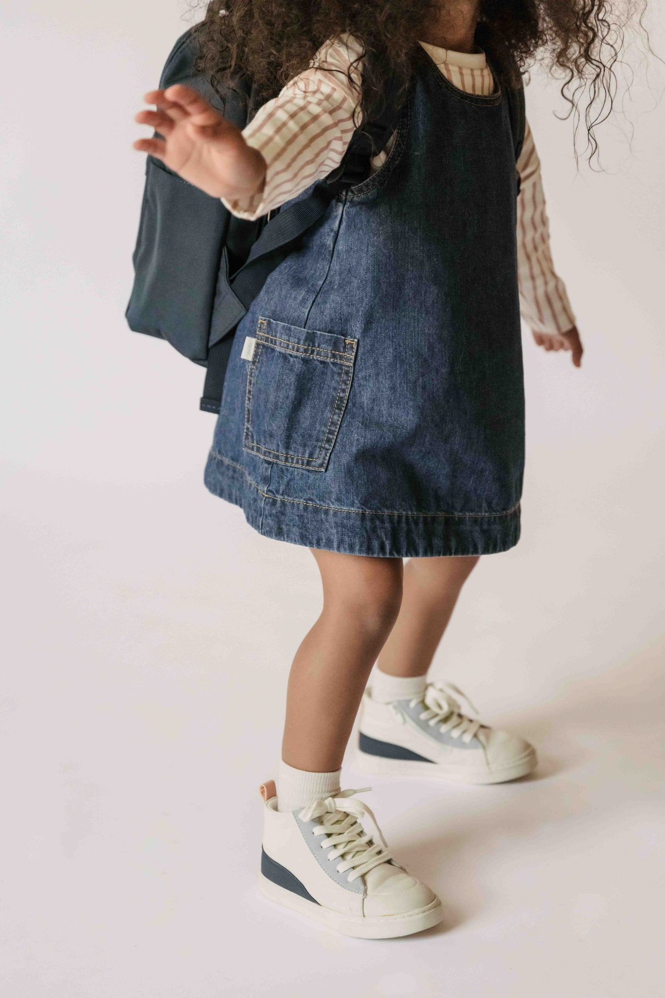 Denim Shift Dress Dress Pehr   