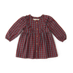 Gingham Dress - Mulberry/Harbor- Front
