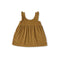 Pehr-Corduroy Kids Pinafore Dress-Ochre-1