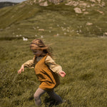 Corduroy Pinafore Dress - Ochre