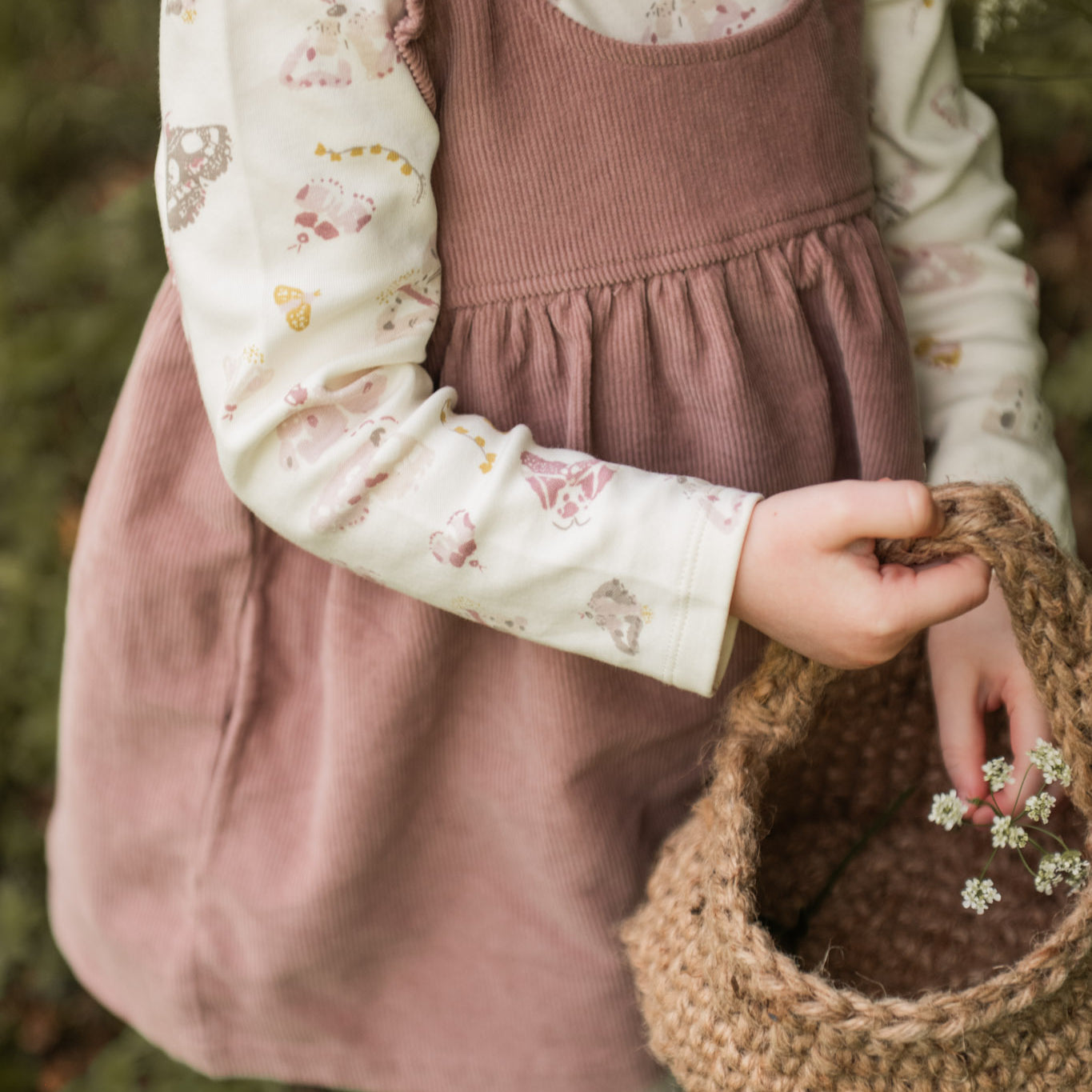 Pehr-Corduroy Pinafore Dress-Thistle-2