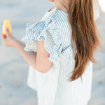 Pehr- Seersucker Dress-Marine Blue-Toddler-6