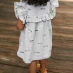 Seersucker Dress- Petit Sardine