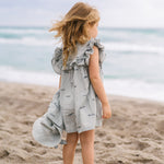 Seersucker Dress- Petit Sardine