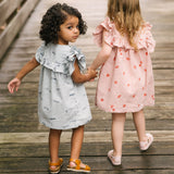 Seersucker Dress- Petit Sardine