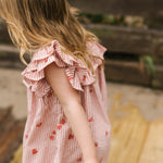 Seersucker Dress- Shell Belle
