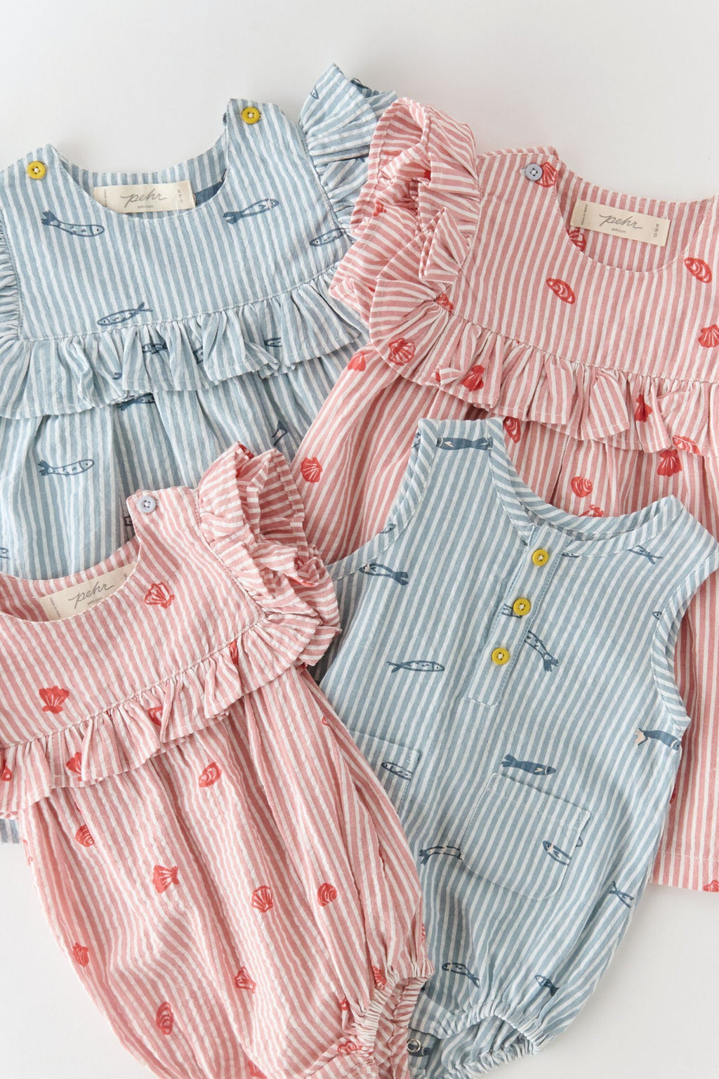 kids seersucker dress shell belle