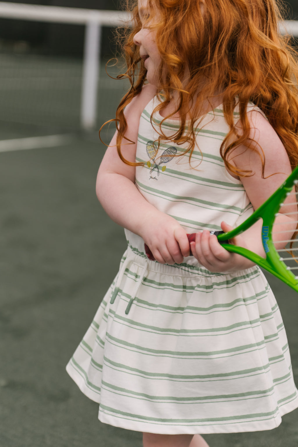 kids tennis dress court side