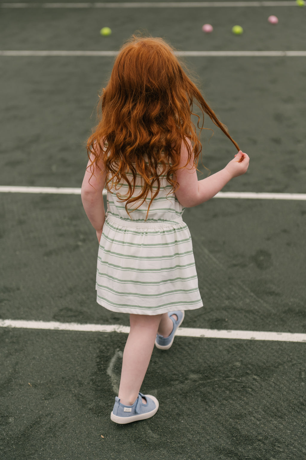kids tennis dress court side