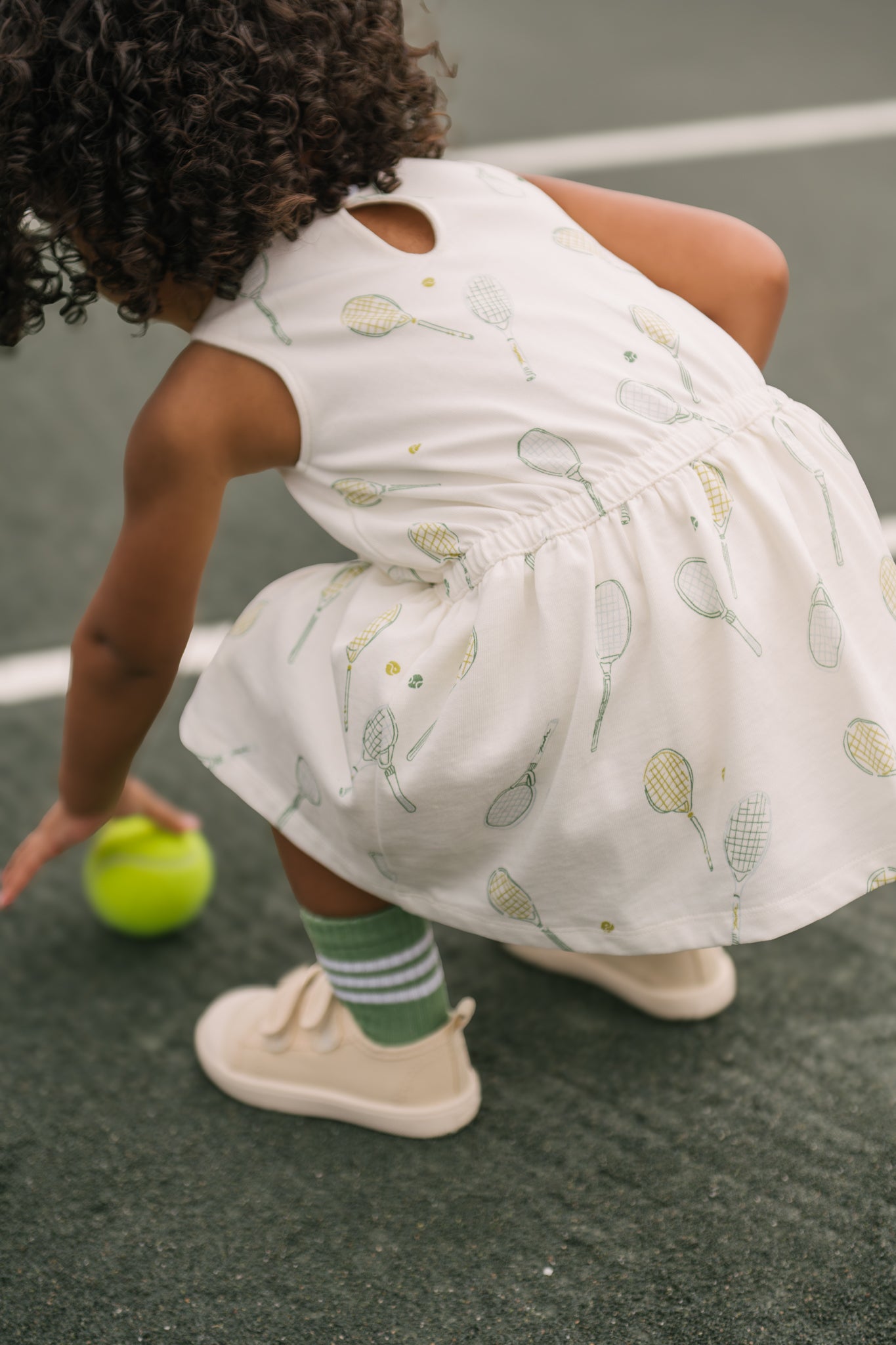Tennis Toddler Dress - Doubles