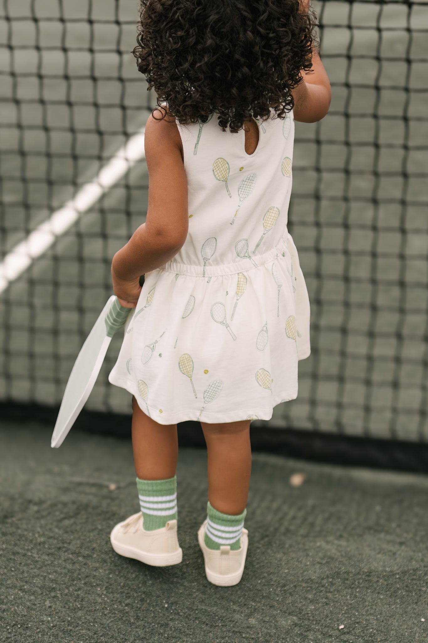 Tennis Toddler Dress - Doubles