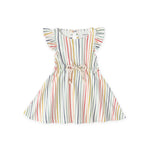 Tank Dress - Stripes Away Rainbow