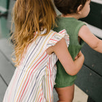 Tank Dress - Stripes Away Rainbow