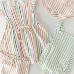 Tank Dress - Stripes Away Rainbow