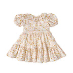 kids tiered dress floret