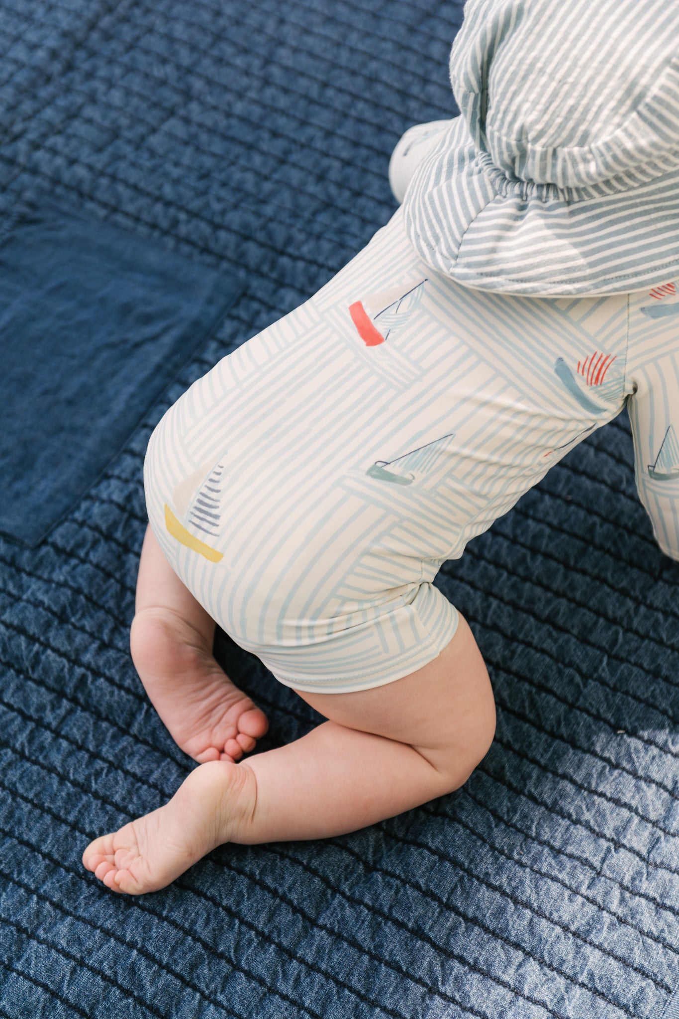 Swim Long Sleeve One-Piece - Set Sail