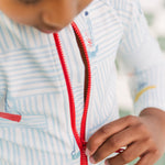 Swim Long Sleeve One-Piece - Set Sail