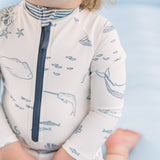 Swim Long Sleeve One-Piece - Life Aquatic