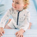 Swim Long Sleeve One-Piece - Life Aquatic