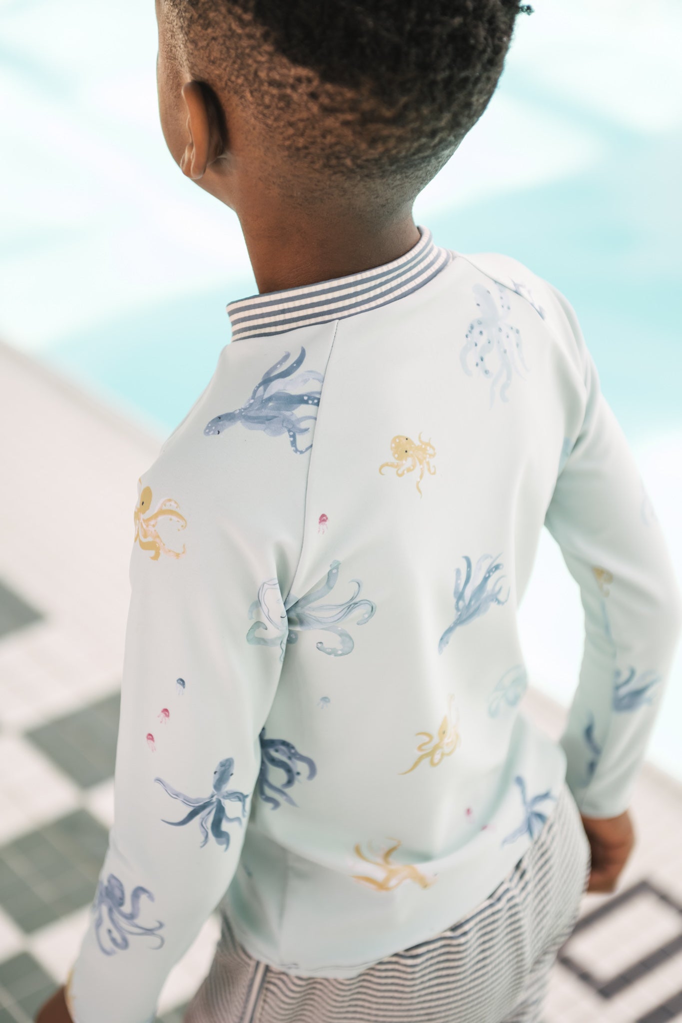 Pehr-Swim Rash Guard & Short-Octopus Oasis-Toddler-4