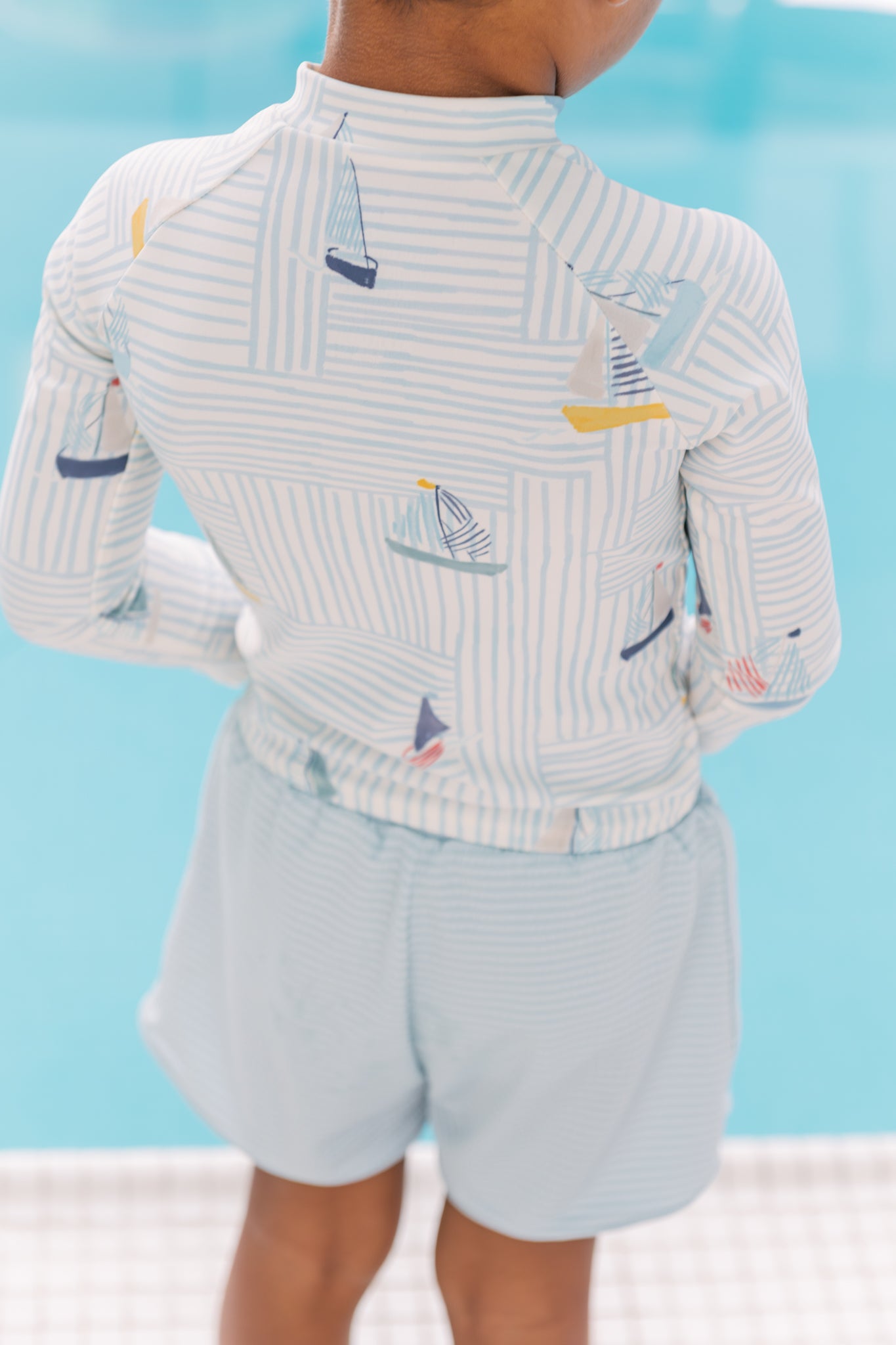 Swim Rash Guard & Short - Set Sail