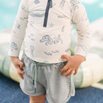 Swim Rash Guard & Short - Life Aquatic