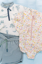 swim rash guard & short life aquatic