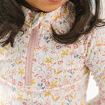 Toddler Swim Rash Guard & Bottom - Floret