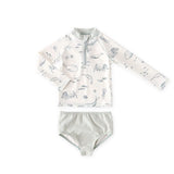 Pehr-Toddler Swim Rash Guard & Bottom-Life Aquatic-1