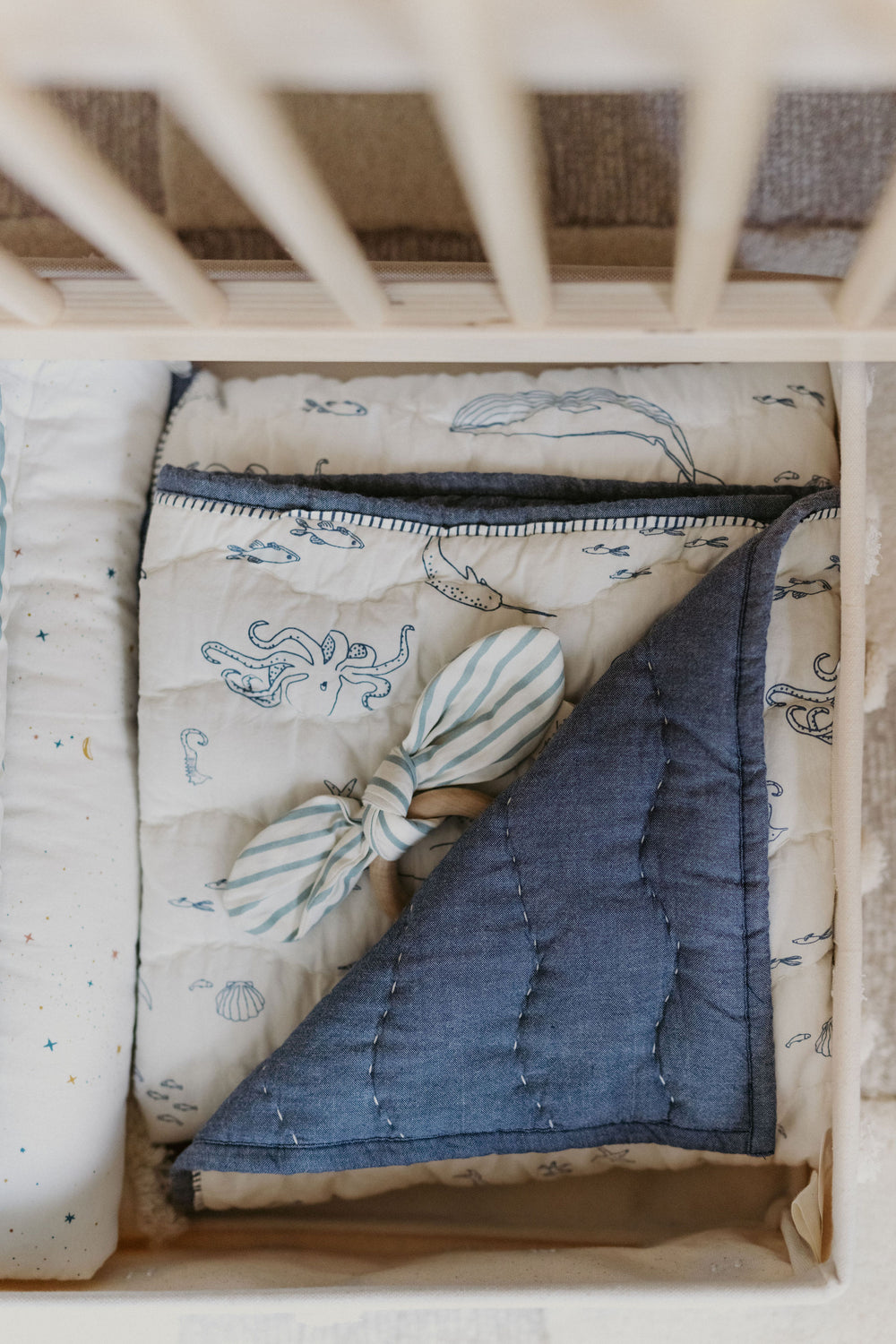 Chambray Blanket Blanket Pehr   