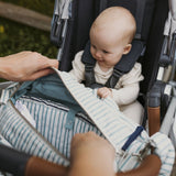 Weekender Bag - Stripes Away Deep Sea