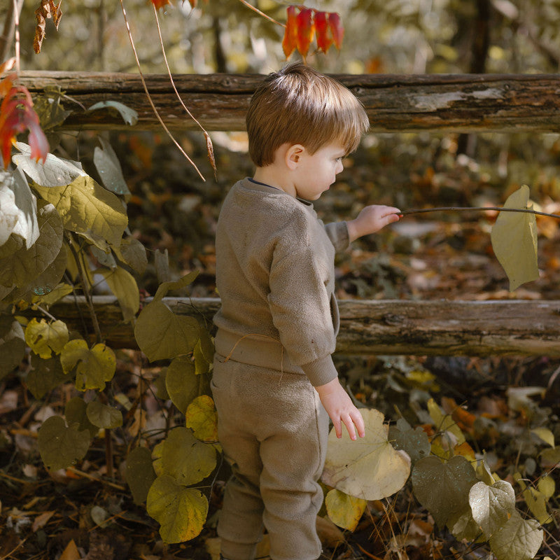 Pehr-Teddy Fleece Jogger-Moss-2