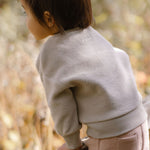 Pehr-Teddy Fleece Dropped Shoulder Sweatshirt-Stone-4