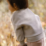 Pehr-Teddy Fleece Dropped Shoulder Sweatshirt-Stone-4
