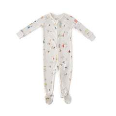 Pehr-Ribbed Baby Sleeper-Explore the World-1