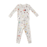 Pehr-Ribbed Toddler Pajama-Explore the World-1