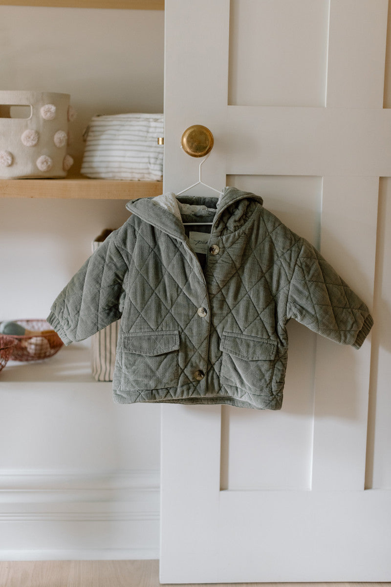 Corduroy Quilted Jacket Pehr